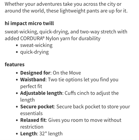 lululemon athletica Great Wall Pant 32" - Picture 12 of 12